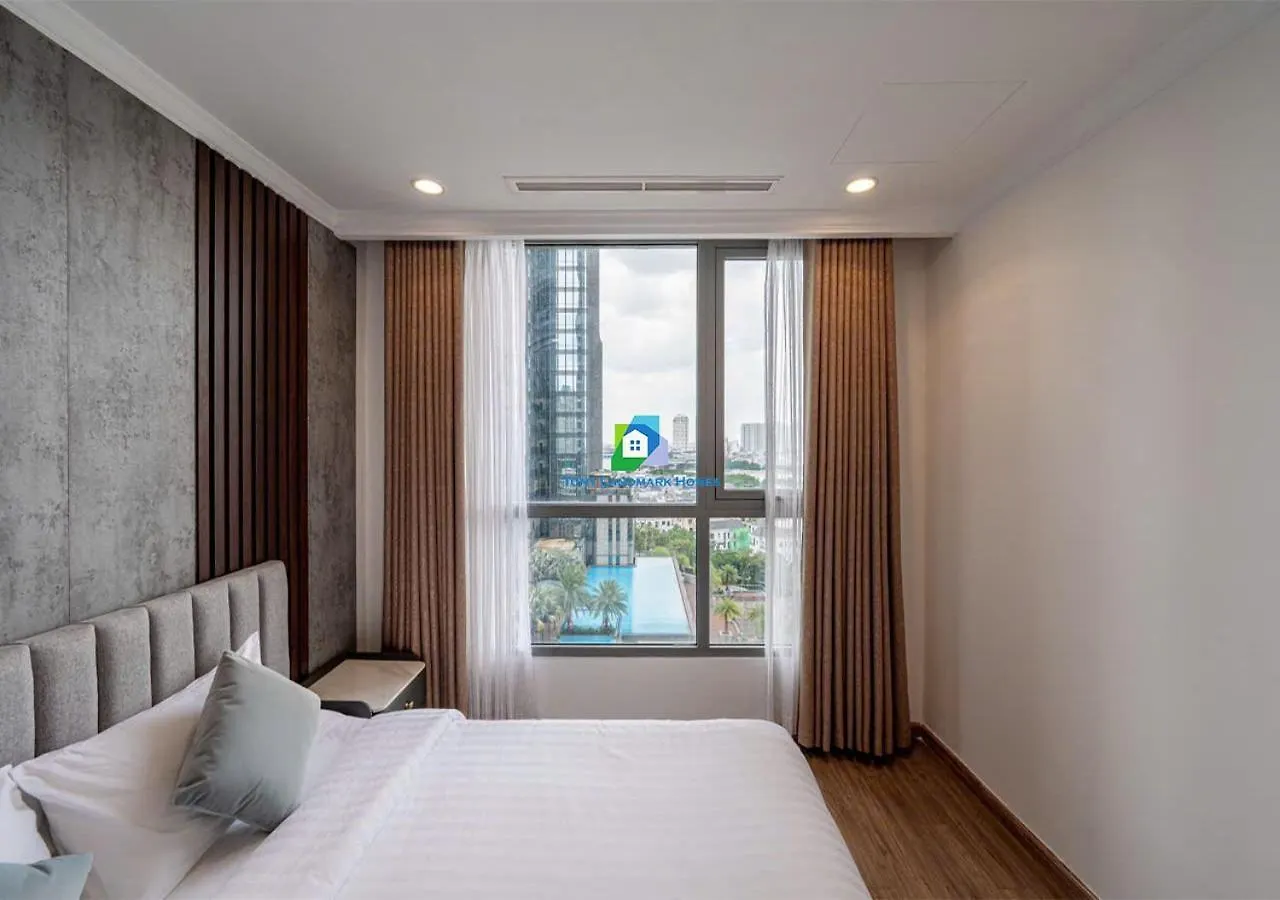 Service Luxury Apartment In Vinhomes Landmark Zone ホーチミン市 0*,  ベトナム